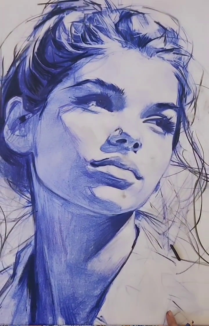 ArteDiAlina.com painting: Keep me with you (in corso)